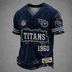 TEN x NFL LUXURY V-Neck T-Shirt 3005 DatND DVT