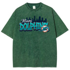 Miami Dolphins Unisex Vintage Washed T-shirt