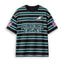 Men's Philadelphia Eagles Striped Crew Neck Short Sleeve T-Shirt