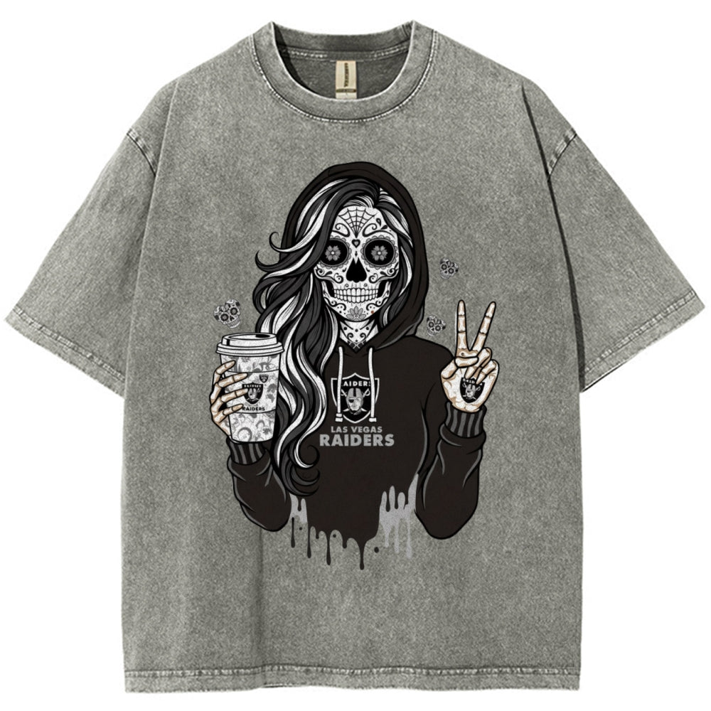 Unisex ¡°Las Vegas Raiders¡± Vintage Washed Tee