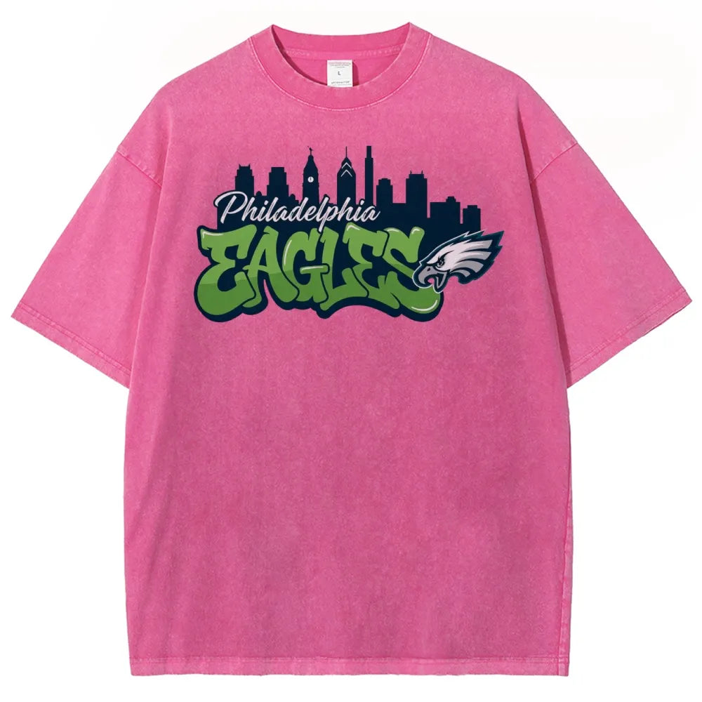Philadelphia Eagles Unisex Vintage Washed T-shirt