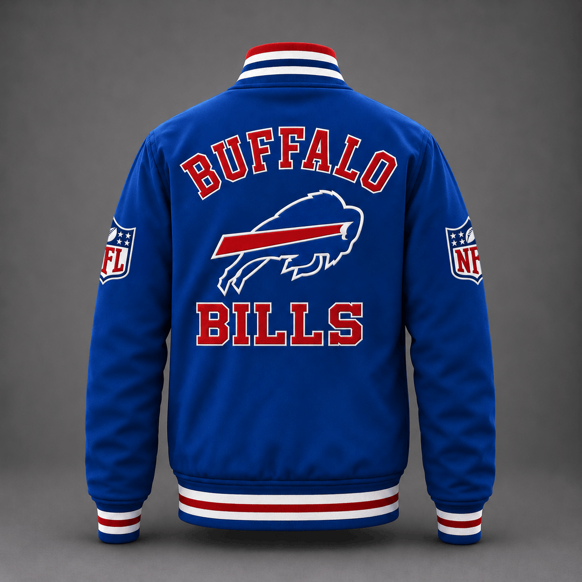 Buffalo Bills Royal Blue Varsity Jacket