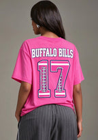 Buffalo Bills Pink Out Tackle Breast Cancer Awareness V-Neck T-Shirt