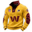 Men’s Washington Commanders 1/4 Zip Pullover Sweatshirt