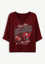 Women Tampa Bay Buccaneers Long Sleeve Game Day Shirt
