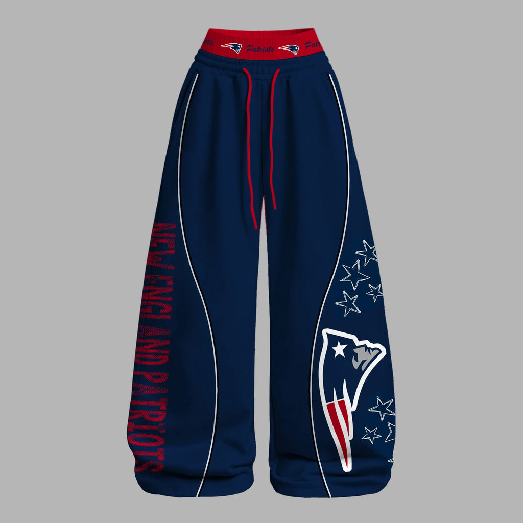 "New England Patriots" Long-sleeved double-layer stretch pants set
