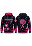 Atlanta Falcons Breast Cancer Awareness Dandelion Hoodie