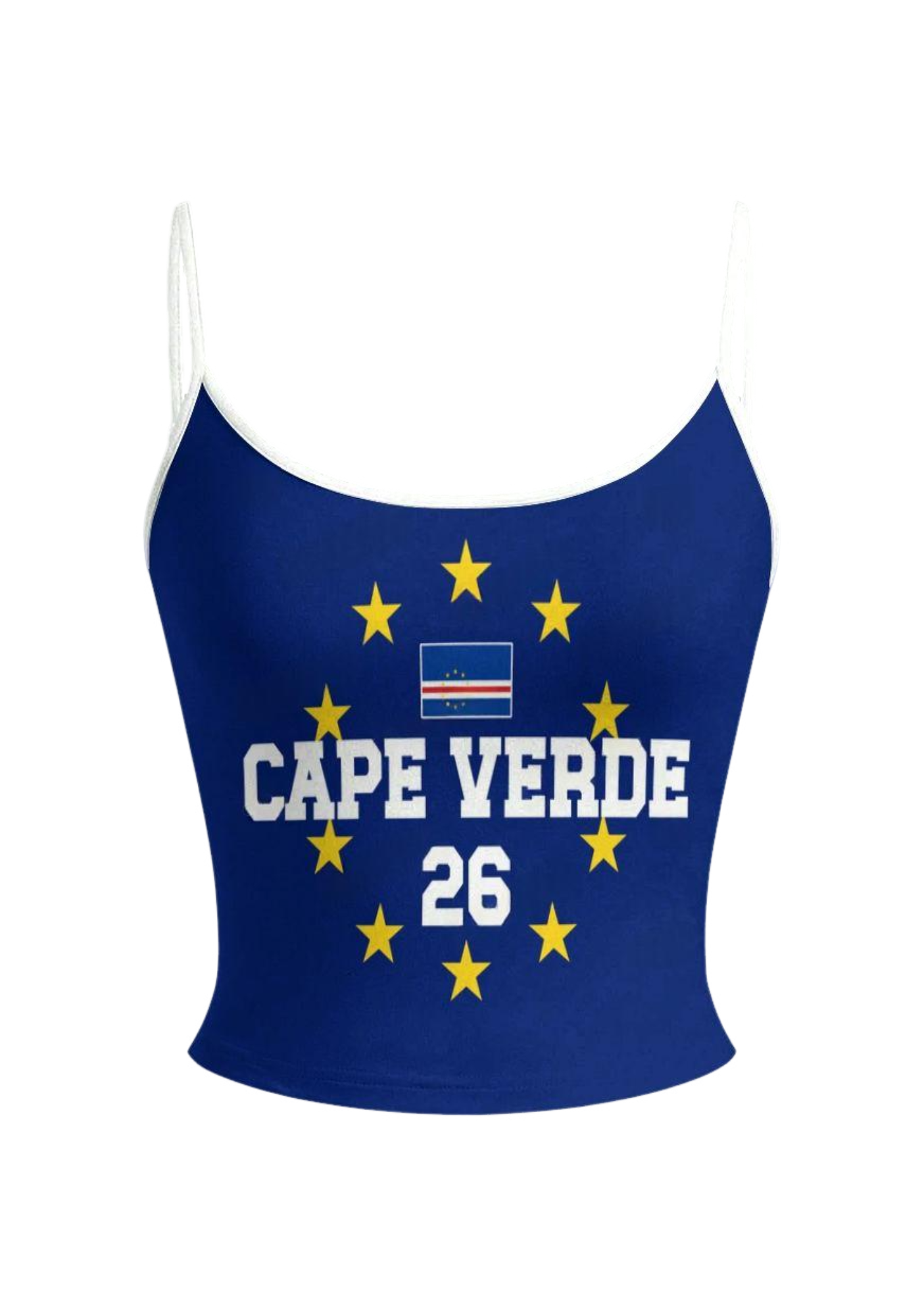 Cape Verde Star Flag Tops & Elasticated Trousers Two-Piece Set Secondary image