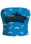 Carolina Panthers Tops & Elasticated Trousers Two-Piece Set