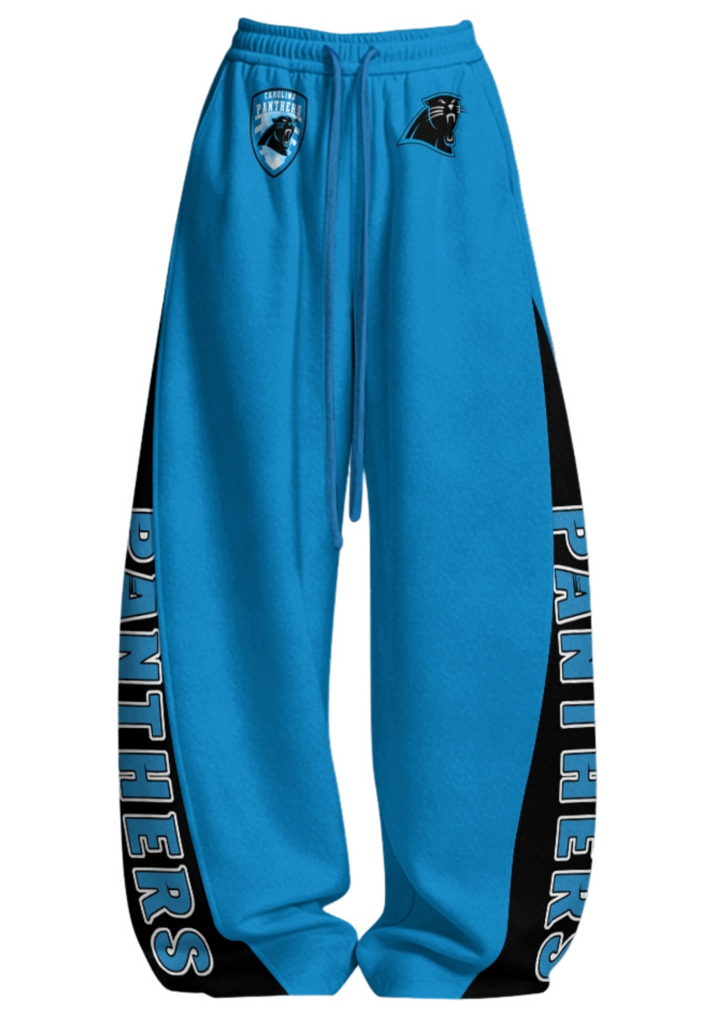 Carolina Panthers Tops & Elasticated Trousers Two-Piece Set