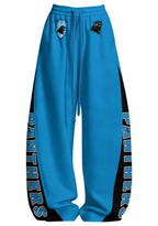 Carolina Panthers Tops & Elasticated Trousers Two-Piece Set