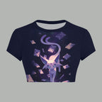 Sailor Moon T-Shirt  & Elasticated Trousers Two-Piece Set