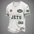 NYJ x NFL LUXURY V-Neck T-Shirt 3005 DatND DVT