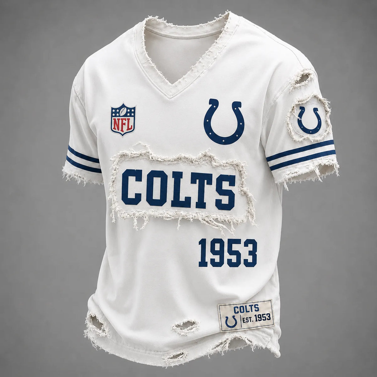 IND x NFL LUXURY V-Neck T-Shirt 3005 DatND DVT