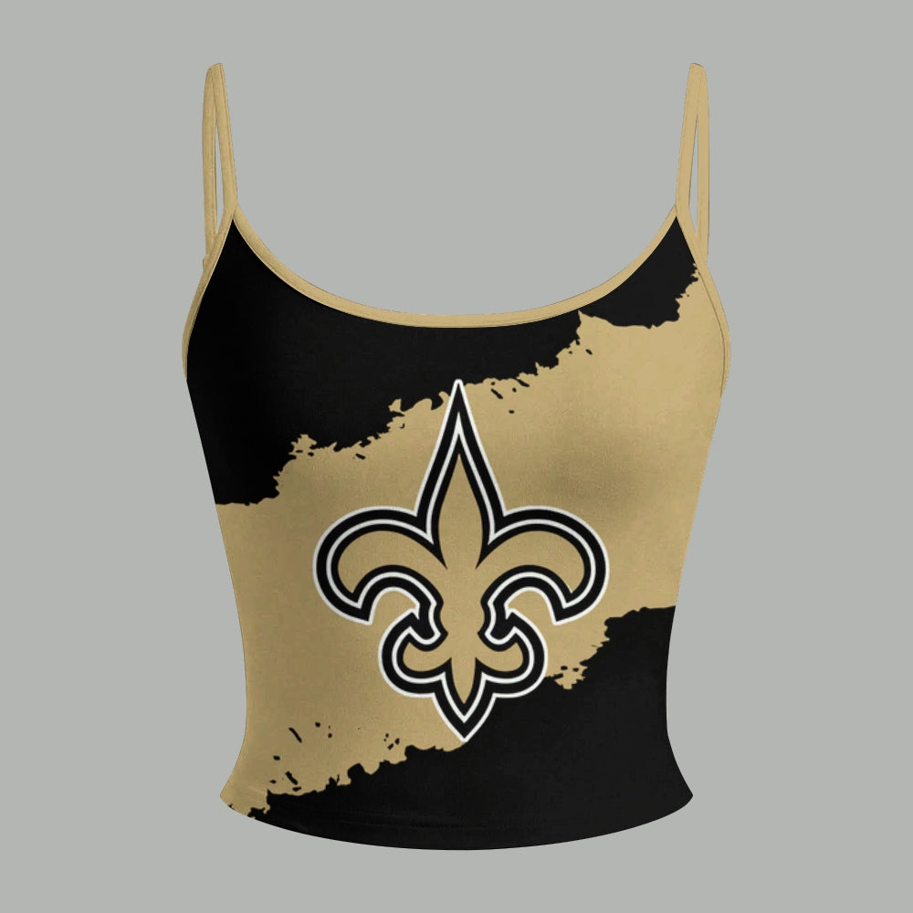 New Orleans Saints Top & Elasticated Trousers Two-Piece Set | NFL Secondary image