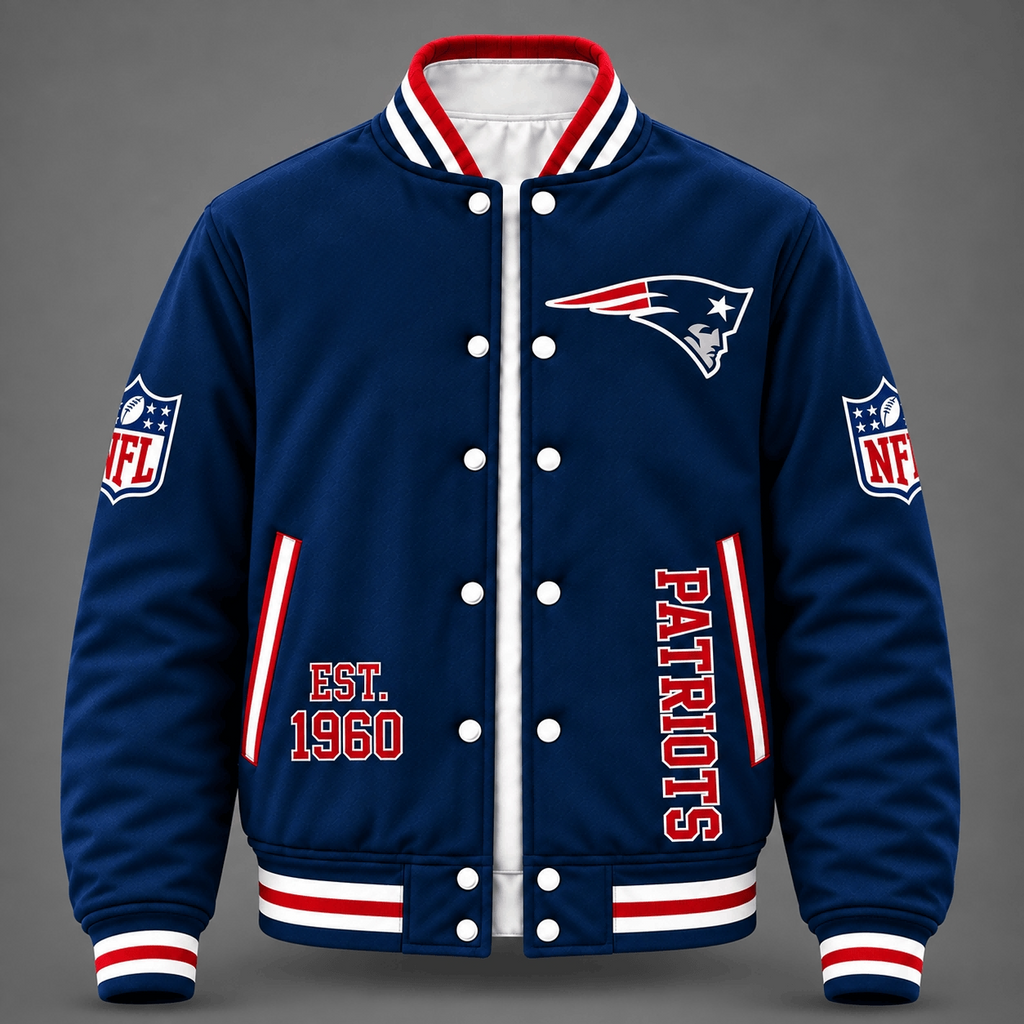Unisex New England Patriots Varsity Jacket