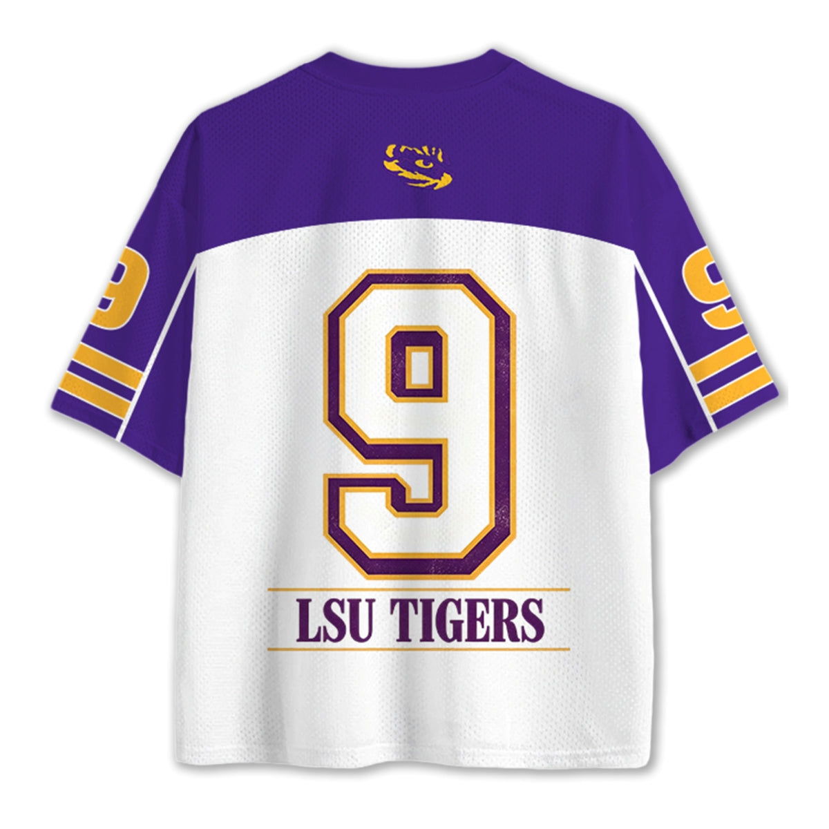 LSU Fighting Tigers Stadium Retro Mascot NCAA Jersey Shirts Secondary image