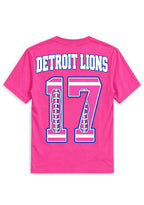 Detroit Lions Pink Out Tackle Breast Cancer Awareness V-Neck T-Shirt