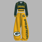 "Green Bay Packers" Slim-fit sweatshirt and trousers set