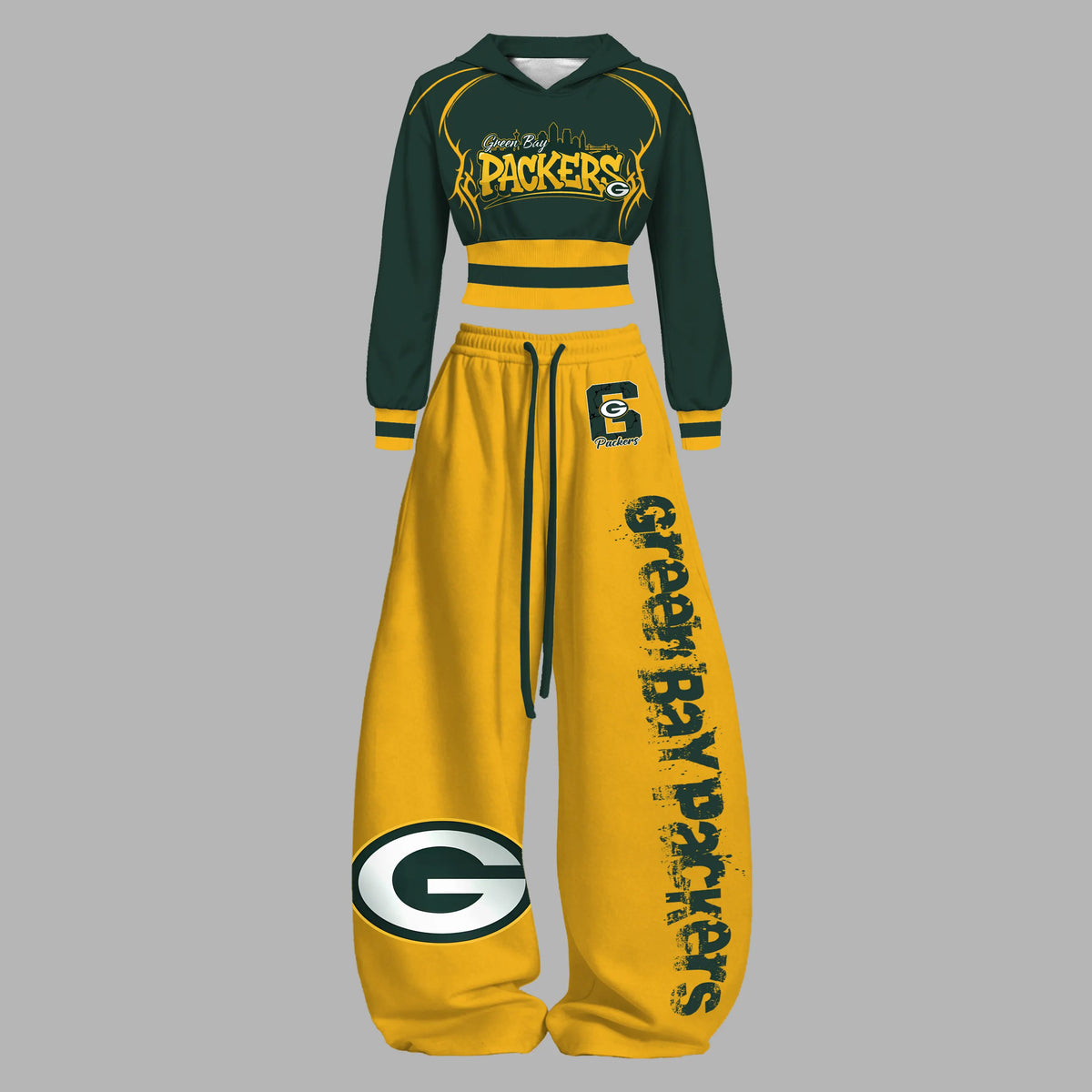 "Green Bay Packers" Slim-fit sweatshirt and trousers set Main image