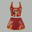 One Piece Vest and shorts set