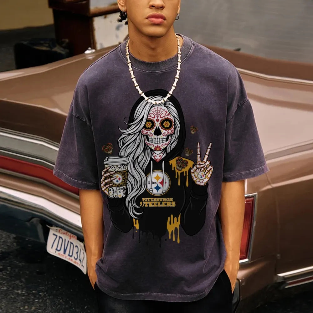 Unisex ¡°Pittsburgh Steelers¡± Vintage Washed Tee
