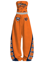 Chicago Bears Tops & Elasticated Trousers Two-Piece Set