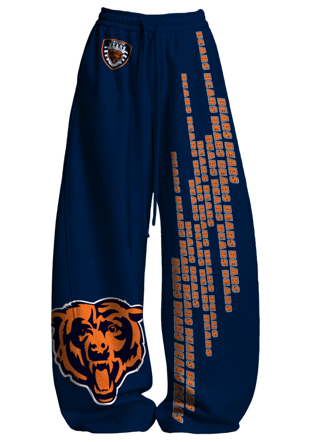 Chicago Bears Tops & Elasticated Trousers Two-Piece Set