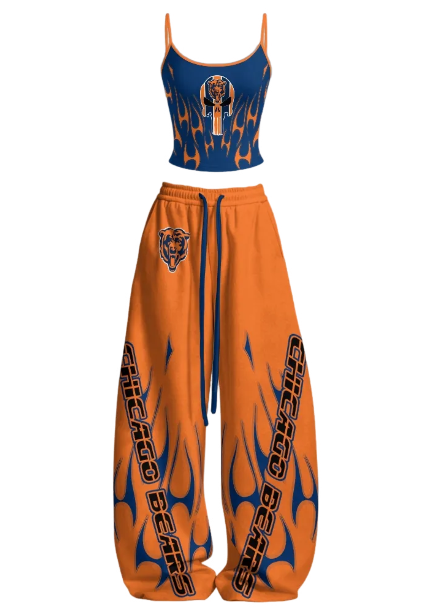 Chicago Bears Tops & Elasticated Trousers Two-Piece Set Main image