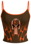 Cleveland Browns Orange Tops & Elasticated Trousers Two-Piece Set