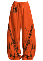 Cleveland Browns Orange Tops & Elasticated Trousers Two-Piece Set