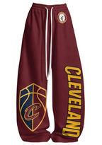 Cleveland Cavaliers Tops & Elasticated Trousers Two-Piece Set