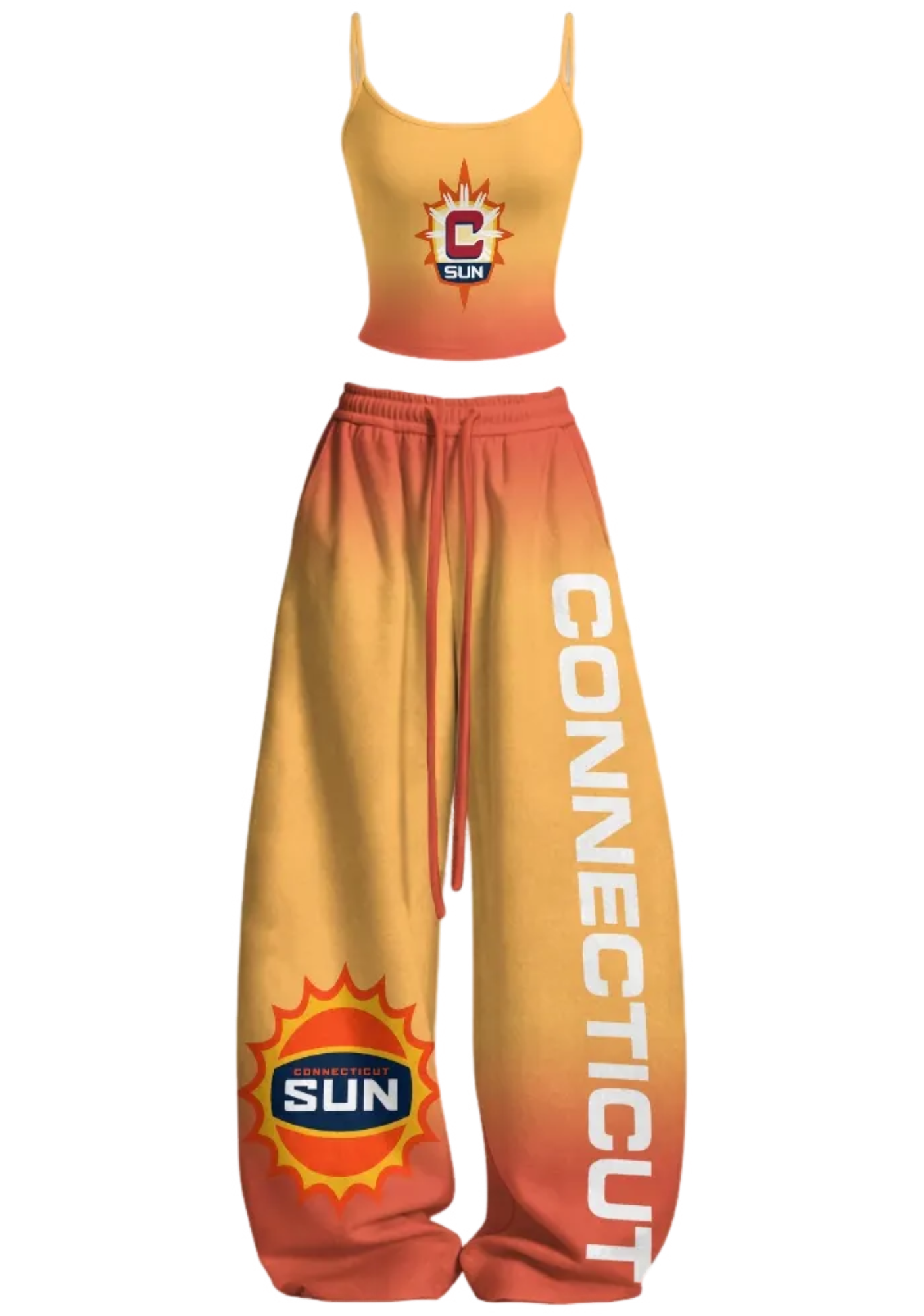 Connecticut Sun Tops & Elasticated Trousers Two-Piece Set Main image