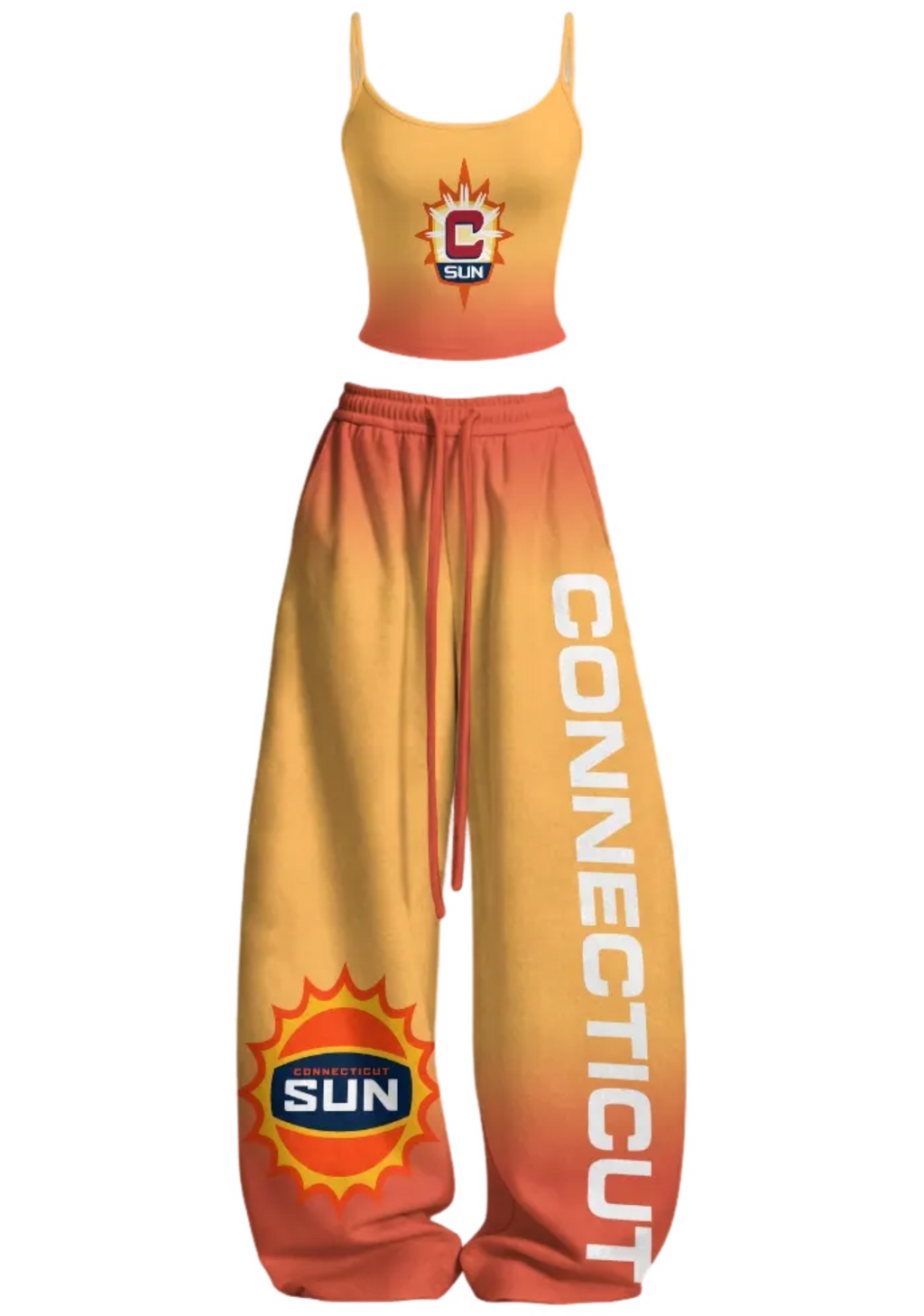 Connecticut Sun Tops & Elasticated Trousers Two-Piece Set
