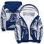 Dallas Cowboys Color Block Fleece Lined Zip Up Football Fan Hooded Jacket