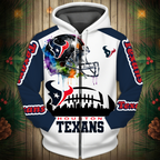 Houston Texans 2026 New 3D Graphic Hoodie