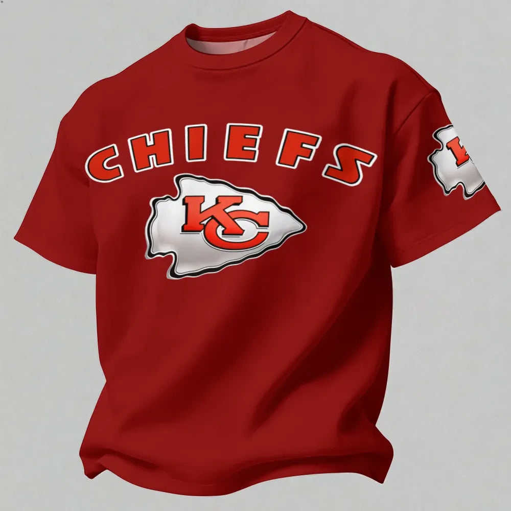 ¡°Kansas City Chiefs¡± Printed Oversized Unisex T-shirt