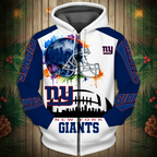New York Giants 2026 New 3D Graphic Hoodie