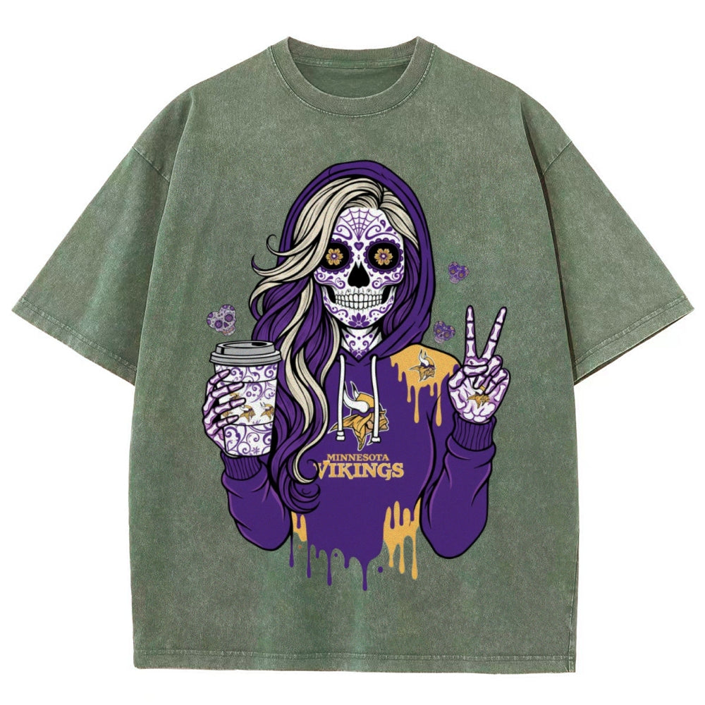 Unisex ¡°Minnesota Vikings¡± Washed T-Shirt