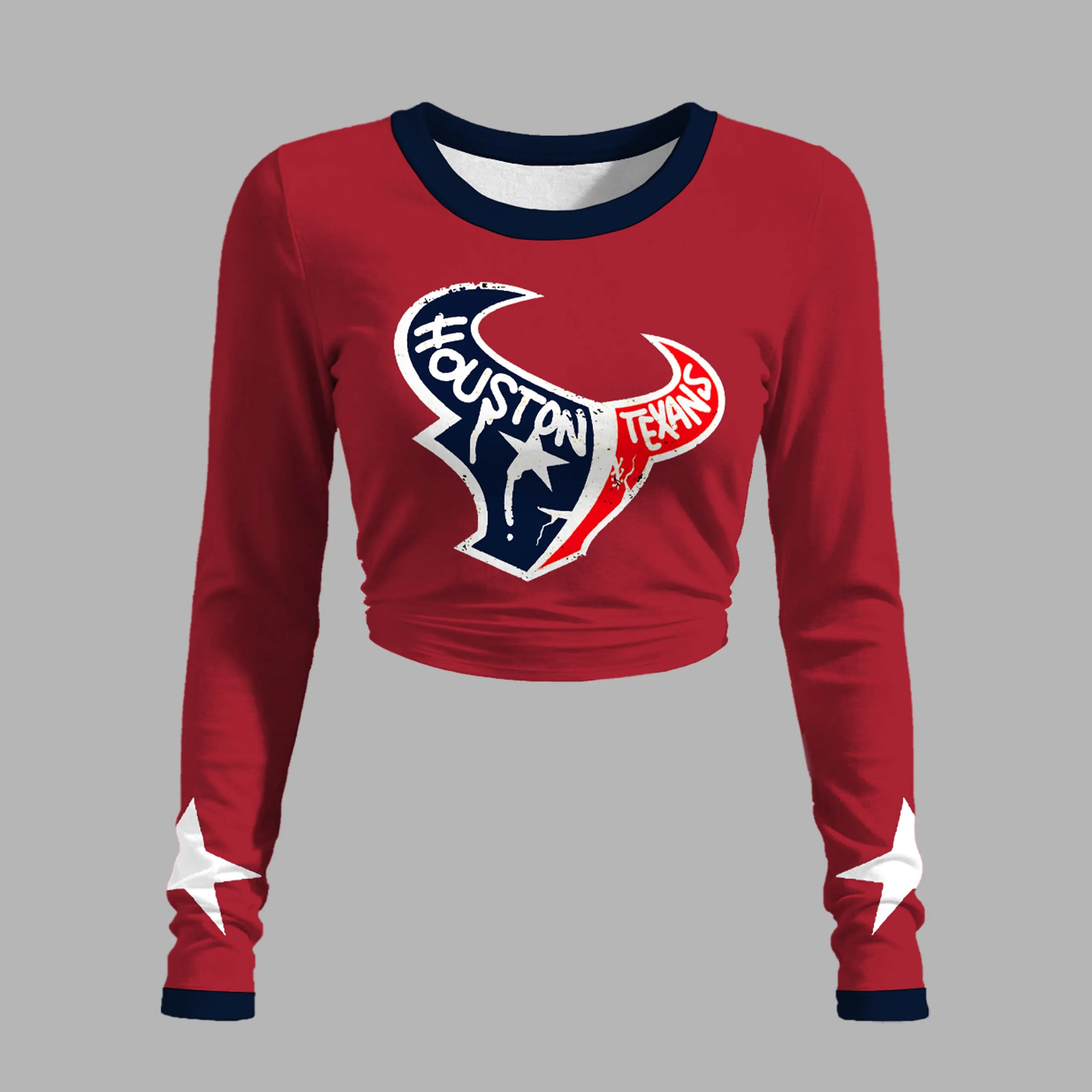 "Houston Texans" Long-sleeved double-layer stretch pants set Secondary image