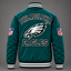 Philadelphia Eagles Dark Green Varsity Jacket
