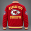 Unisex Kansas City Chiefs Red Varsity Jacket