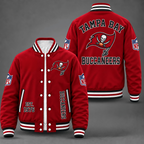 Tampa Bay Buccaneers Red Varsity Jacket