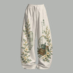 Top & Elasticated Trousers Two-Piece Set 2606003266