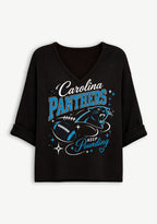 Women Carolina Panthers Long Sleeve Game Day Shirt