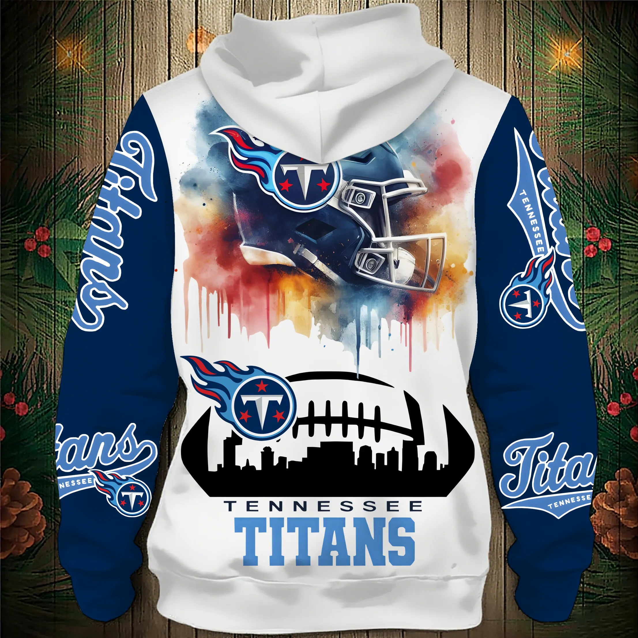 Tennessee Titans 2026 New 3D Graphic Hoodie