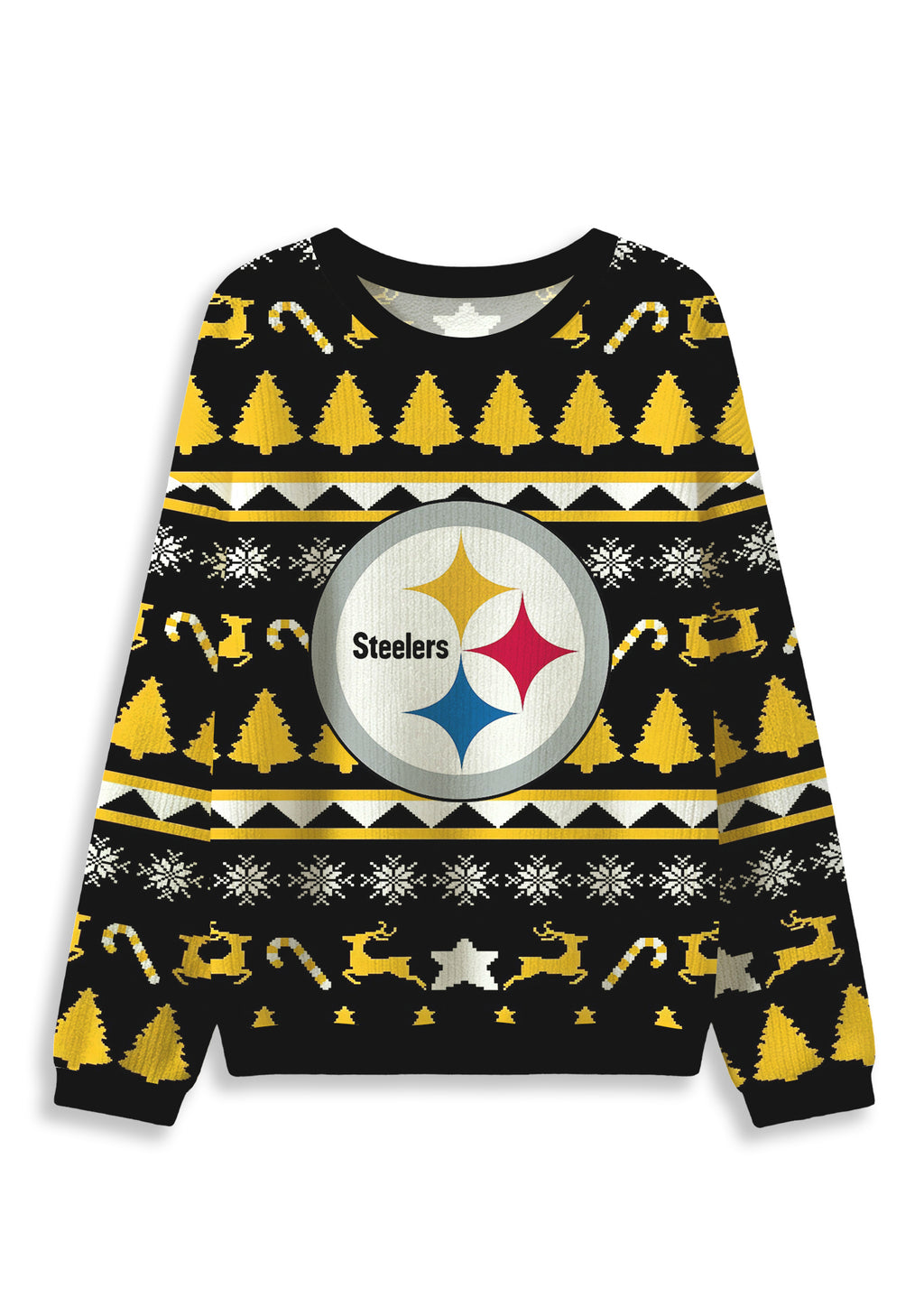 Pittsburgh Steelers Ugly Christmas Football Fan Sweatshirt