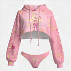 "Sailor Moon" Women's Hooded Thicken Suit Set