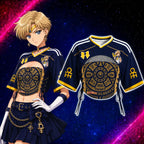 “Sailor Moon” Mesh Short-Sleeve Tube Top Set