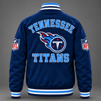 Tennessee Titans Navy Varsity Jacket